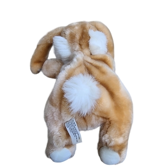 Vtg Easter Skm Enterprises floppy fluffy Bunny plush stuffed animal rabbit soft - Picture 5 of 8